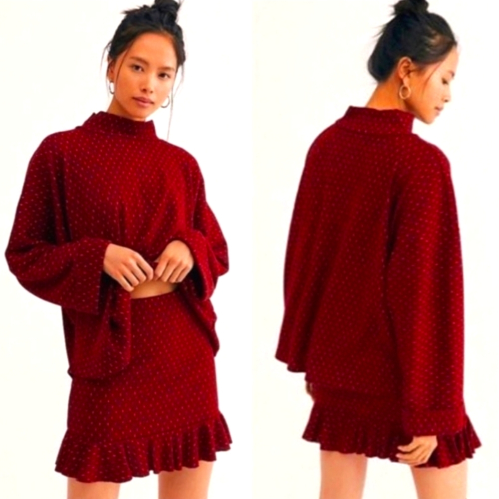 SOLD Free People Sweater and Skirt Set